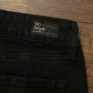 PAIGE black denim jeans